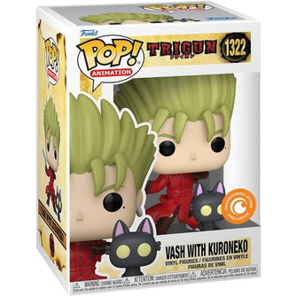 Funko Anime Trigun Vash With Kuroneko(Crunchyroll Exclusive)
