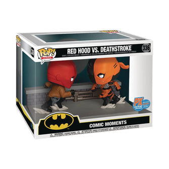 Funko Pop! Heroes Comic Moments Red Hood Vs Deathstroke (PX Previews SDCC 2022 Exclusive)
