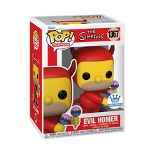 Funko Pop! Television The Simpsons Evil Homer(Funko Exclusive)
