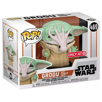 Funko Pop! Star Wars Grogu With Chowder Squid (Only @ Target)