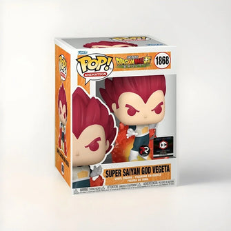 Funko Pop! DragonBall Super Broly Super Saiyan God Vegeta (Pre-Release Chalice Collectibles Exclusive)