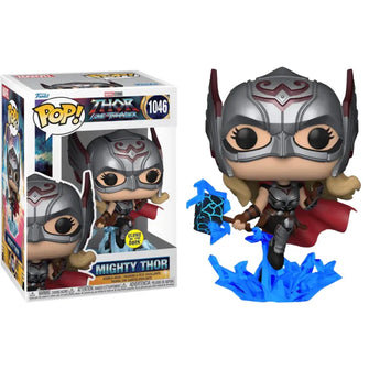 Funko Pop! Thor Love And Thunder Mighty Thor Glow in The Dark (Funko Special Edition)
