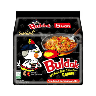 Buldak Artificial Spicy Chicken Flavor (5 Pack)