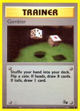 Pokémon - Fossil (FO) - Gambler 60/62