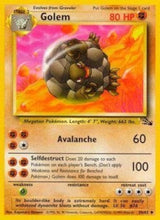 Pokémon - Fossil (FO) - Golem 36/62