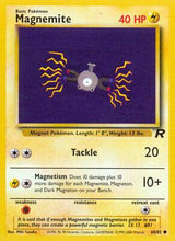 Pokémon - Team Rocket (TR) - Magnemite 60/82