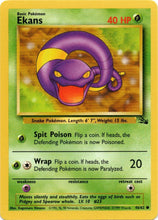 Pokémon - Fossil (FO) - Ekans 46/62
