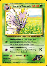 Pokémon - Gym Heroes (G1) - Sabrina’s Venomoth 34/132
