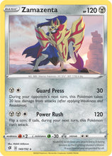 Pokémon - Deck Exclusives (PR) - Zamazenta [Cracked Ice Holo] 140/192