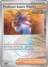 Pokémon - Prismatic Evolutions (PRE) - Professor Sada’s Vitality  [Poke Ball Pattern] 120/131