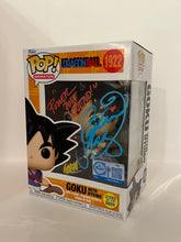SIGNED with Quote Funko Pop! Animation DragonBall Goku with Nyoibo