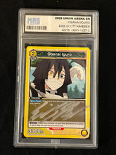 SIGNED Trading Card - Union Arena Demon Slayer Obanai Iguro 017