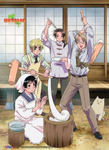 Hetalia Mochi Party Wall Scroll Banner