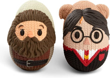 Handmade by Robots 4 Pack Minis Harry Potter Rubeus Hagrid, Harry Potter, Dobby, and Lord Voldemort