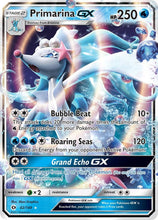 Pokémon - SM Base Set (SM01) - Primarina GX 42/149
