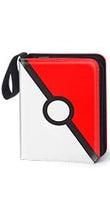 2x2 Ring Pokéball Card Zipper Binder