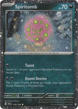 Pokémon - Miscellaneous Cards & Products (MCAP) - Spiritomb [Cosmos Holo] 129/197