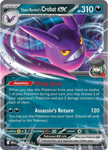 Pokémon - Destined Rivals (DRI) - Team Rocket’s Crobat ex 122/182