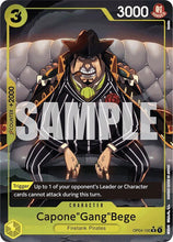 One Piece - Premium Booster -The Best- (PRB01) - Capone”Gang”Bege (Alternate Art) OP04-100