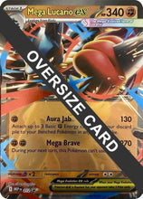 Pokémon - Jumbo Cards (PR) - Mega Lucario ex 012