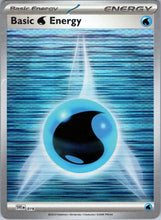 Pokémon - Scarlet & Violet Energies (SVE) - Basic Water Energy 019 [Holo]