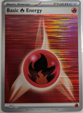 Pokémon - Scarlet & Violet Energies (SVE) - Basic Fire Energy 018 [Holo]