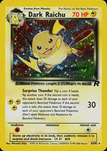Pokémon - Team Rocket (TR) - Dark Raichu 83/82