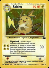 Pokémon - Fossil (FO) - Raichu 14/62