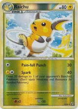 Pokémon - Undaunted (UD) - Raichu [Reverse Holo] 33/90