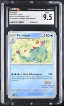 Graded Pokémon - CGC 9.5 - Scarlet & Violet Promo Cards (SVP) - Feraligatr (Illustration Contest 2024) 213