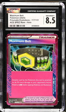 Graded Pokémon - CGC 8.5 - Prismatic Evolutions (PRE) - Maximum Belt 117/131