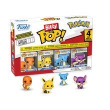 Funko Bitty POP! Pokémon 4-Pack Series 2 Charmander, Jolteon, Lapras, & Rattata