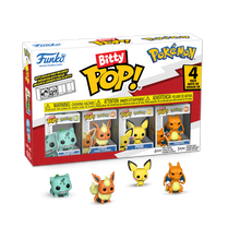 Funko Bitty POP! Pokémon 4-Pack Series 3 Bulbasaur, Flareon, Pichu, & Charizard