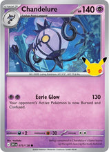 Pokémon - 30th Celebration (30C) - Chandelure 075/128