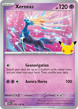 Pokémon - 30th Celebration (30C) - Xerneas 076/128