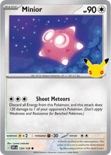Pokémon - 30th Celebration (30C) - Minior 124/128
