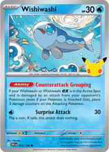Pokémon - 30th Celebration (30C) - Wishiwashi 022/128