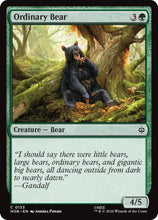 Magic the Gathering - The Hobbit (HOB) - Ordinary Bear 0133