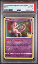 Graded Pokémon - PSA 8 - Celebrations (CLB) - Mew 011/025