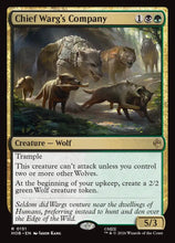 Magic the Gathering - The Hobbit (HOB) - Chief Warg’s Company 0151