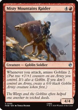 Magic the Gathering - The Hobbit (HOB) - Misty Mountains Raider 0105
