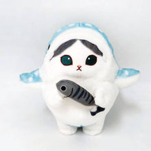 Mofusand Shark Costume with mini fishing mascot Plushes