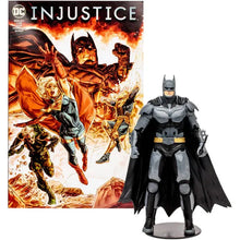 McFarlane Toys - 7-Inch Batman Figure – DC Multiverse Figures – Batman Toys – Collectable Batman Comic Inside – 22 Moving Parts – Collectable Art Card Included Grey,black,yellow 7 Inch